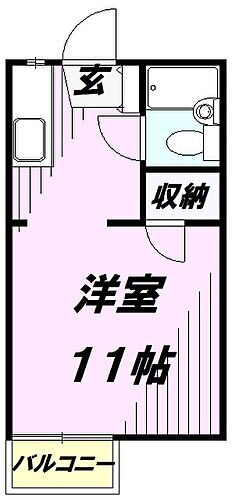 埼玉県所沢市上新井3丁目19-2 小手指駅 ワンルーム アパート 賃貸物件詳細