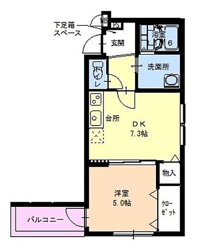 大阪府大阪市東淀川区下新庄1丁目 下新庄駅 1DK アパート 賃貸物件詳細