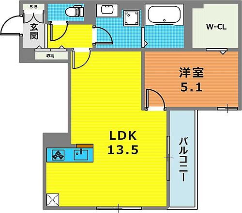 兵庫県神戸市兵庫区馬場町2-3 大倉山駅 1LDK アパート 賃貸物件詳細