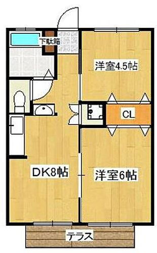 サイレントパーク１６ 1階 2LDK 賃貸物件詳細