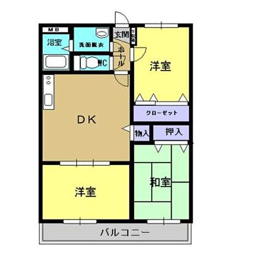 愛媛県四国中央市金生町下分 川之江駅 3DK マンション 賃貸物件詳細