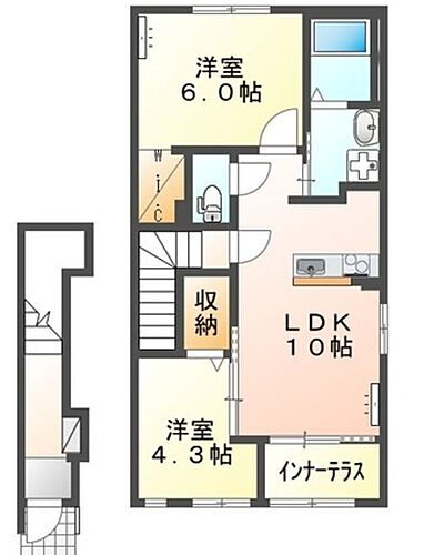 静岡県富士宮市源道寺町1191 源道寺駅 2LDK アパート 賃貸物件詳細
