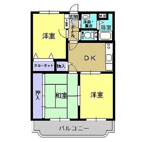 島根県浜田市治和町 周布駅 3DK マンション 賃貸物件詳細