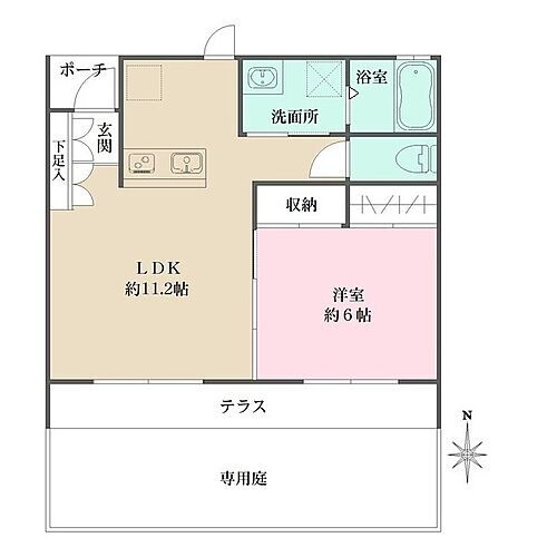 兵庫県西宮市甲子園一番町 甲子園口駅 1LDK アパート 賃貸物件詳細