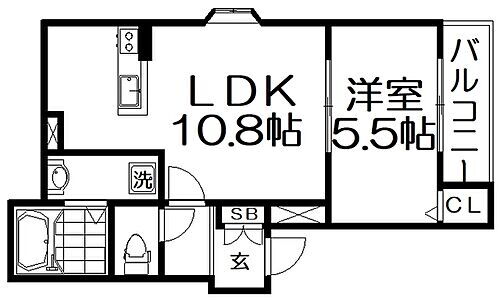 アート樟葉ＩＩＩ 1階 1LDK 賃貸物件詳細