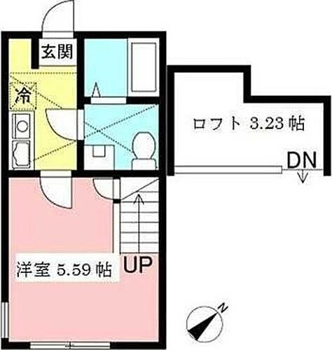 神奈川県相模原市中央区鹿沼台2丁目 淵野辺駅 1K アパート 賃貸物件詳細