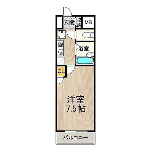 ヒストリカル堺 7階 1K 賃貸物件詳細