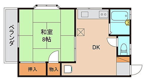 千葉県市川市本行徳 妙典駅 1DK アパート 賃貸物件詳細