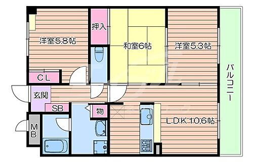 大阪府吹田市南金田1丁目 江坂駅 3LDK マンション 賃貸物件詳細