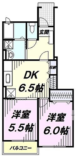 サウスセブンＩ 1階 2DK 賃貸物件詳細