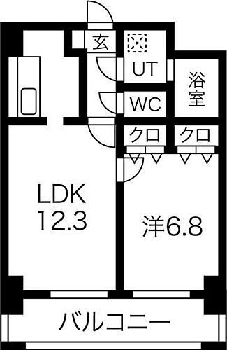 モアナコート 6階 1LDK 賃貸物件詳細