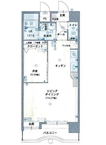 福岡県福岡市早良区城西1丁目8-14 西新駅 1LDK マンション 賃貸物件詳細