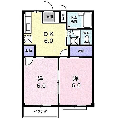 静岡県富士市川成島736番地1 新富士駅 2DK アパート 賃貸物件詳細