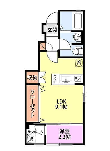 Ｗｈｉｔｅ　ｂｏｏｋ 1階 1LDK 賃貸物件詳細