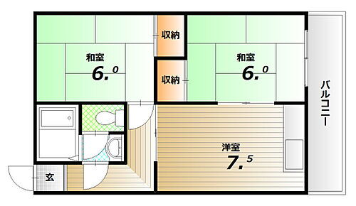 兵庫県神戸市長田区上池田３丁目 長田駅 2DK マンション 賃貸物件詳細