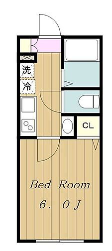 神奈川県座間市相模が丘1丁目 小田急相模原駅 1K アパート 賃貸物件詳細