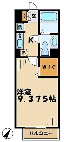 桜館 1階 1K 賃貸物件詳細