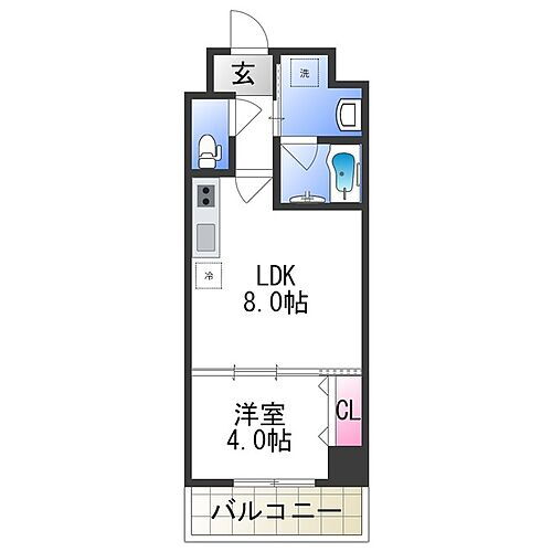 大阪府大阪市生野区中川4丁目 桃谷駅 1LDK マンション 賃貸物件詳細
