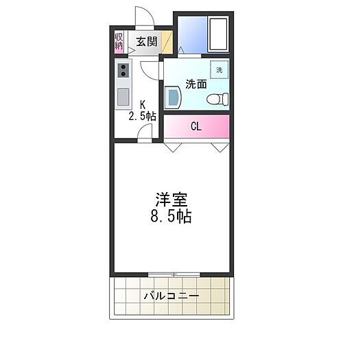 大阪府堺市堺区市之町東5丁 堺東駅 1K マンション 賃貸物件詳細