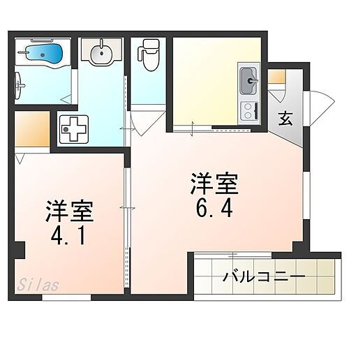 大阪府松原市天美西３丁目 河内天美駅 2K アパート 賃貸物件詳細