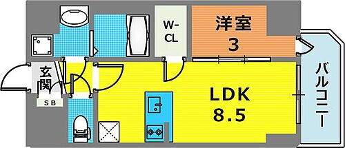 兵庫県神戸市中央区加納町3丁目4-17 三ノ宮駅 1LDK マンション 賃貸物件詳細