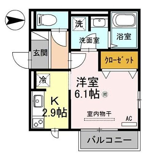 大阪府東大阪市西岩田1丁目 若江岩田駅 1K アパート 賃貸物件詳細