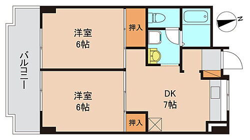 千葉県浦安市堀江3丁目 浦安駅 2DK マンション 賃貸物件詳細