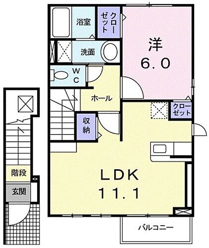 メゾン　ジャスティスＣ 1階 1LDK 賃貸物件詳細