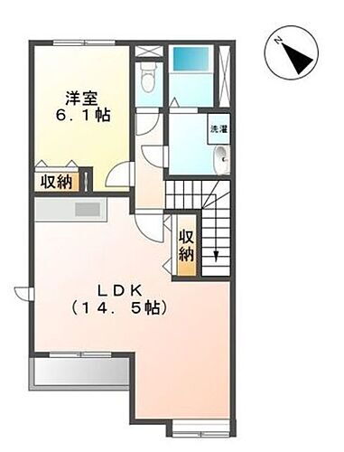アイリス 2階 1LDK 賃貸物件詳細