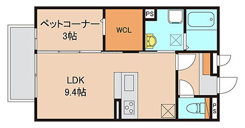 茨城県取手市東5丁目8-25 取手駅 1LDK アパート 賃貸物件詳細