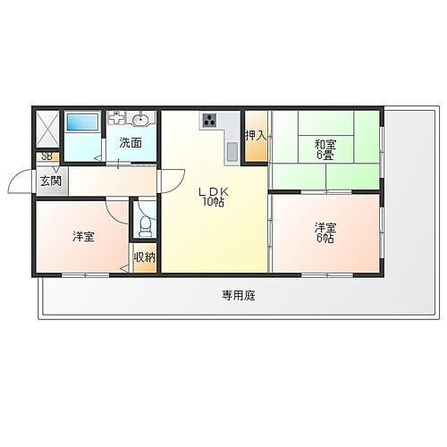 大阪府大阪市西淀川区野里２丁目 賃貸マンション