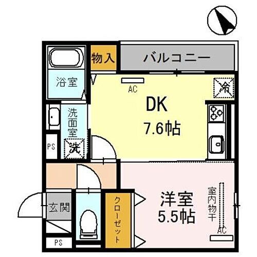兵庫県西宮市南甲子園2丁目 甲子園駅 1DK アパート 賃貸物件詳細