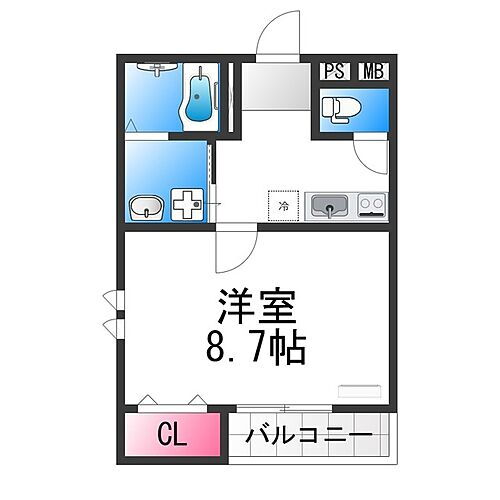 大阪府堺市堺区今池町2丁 浅香山駅 1K アパート 賃貸物件詳細
