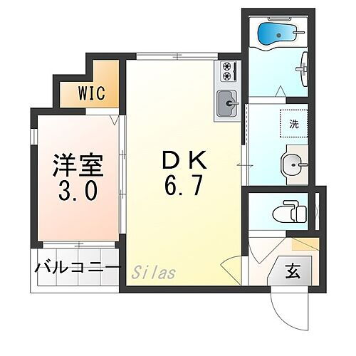 大阪府大阪市生野区中川東2丁目 北巽駅 1DK アパート 賃貸物件詳細
