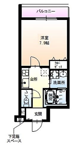 大阪府守口市滝井元町3丁目 滝井駅 1K アパート 賃貸物件詳細