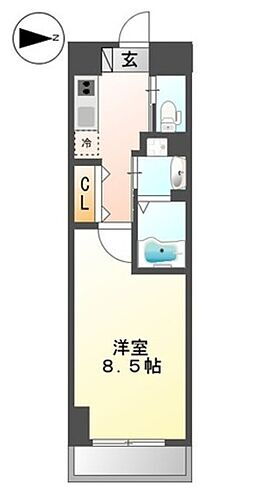 大阪府大阪市東成区大今里南6丁目 新深江駅 1K マンション 賃貸物件詳細
