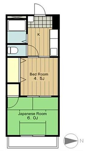 神奈川県相模原市中央区相模原5丁目 相模原駅 2K マンション 賃貸物件詳細