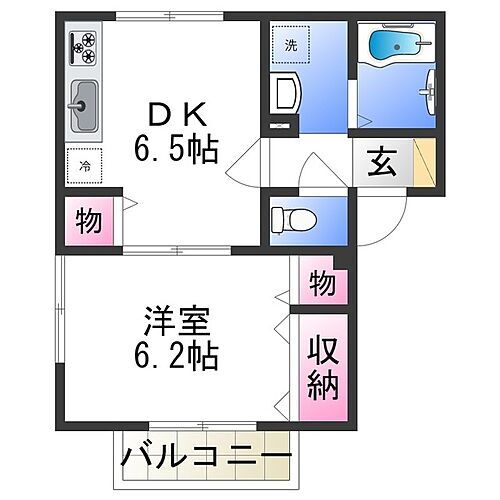 アリオーソ 1階 1DK 賃貸物件詳細