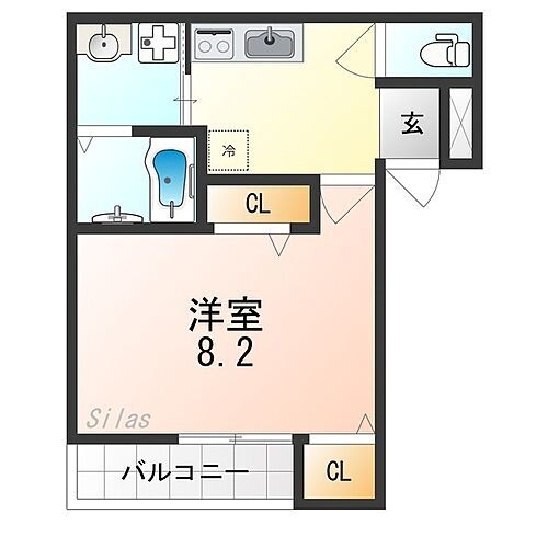 大阪府堺市堺区今池町2丁 浅香山駅 1K アパート 賃貸物件詳細