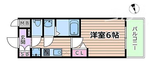 大阪府大阪市淀川区三津屋北2丁目 神崎川駅 1K マンション 賃貸物件詳細