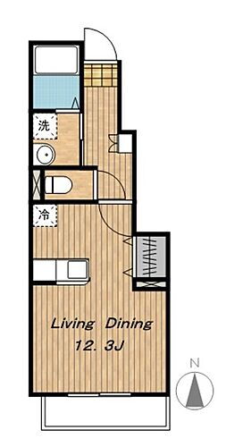 東京都町田市小山町3142-1 多摩境駅 ワンルーム アパート 賃貸物件詳細