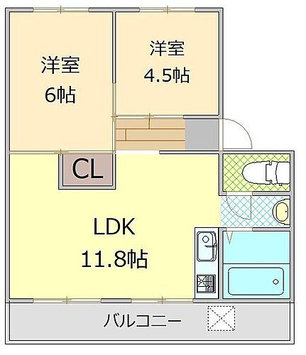 鈴木マンション 2階 2LDK 賃貸物件詳細