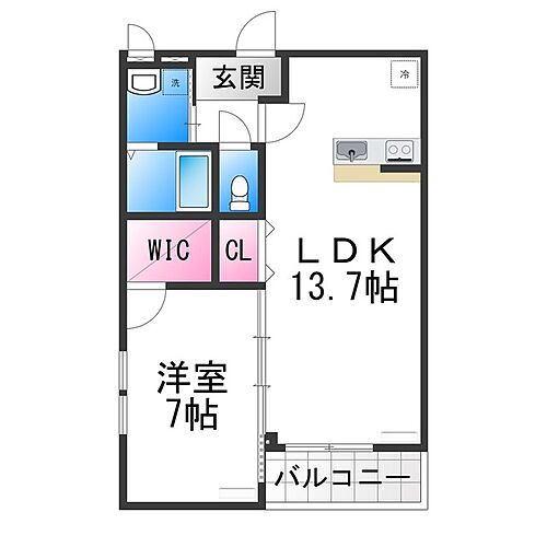 フジパレス堺大浜ＶＩ番館 3階 1LDK 賃貸物件詳細