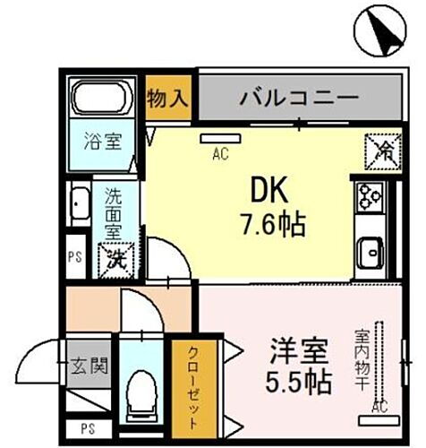 兵庫県西宮市南甲子園2丁目 甲子園駅 1DK アパート 賃貸物件詳細
