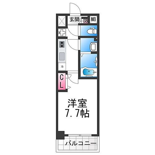 ｓｏｐｈｉａ　ｃｏｕｒｔ鳳 4階 1K 賃貸物件詳細