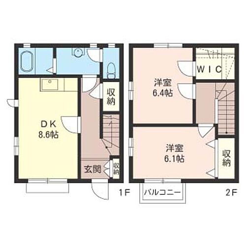 千葉県船橋市上山町2丁目402 船橋法典駅 2DK アパート 賃貸物件詳細