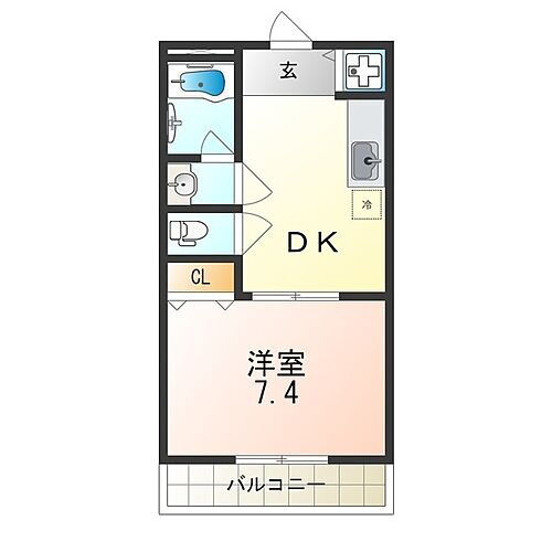 大阪府大阪市東住吉区矢田1丁目 矢田駅 1DK アパート 賃貸物件詳細