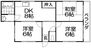 サンコーポ渚ビル 間取図