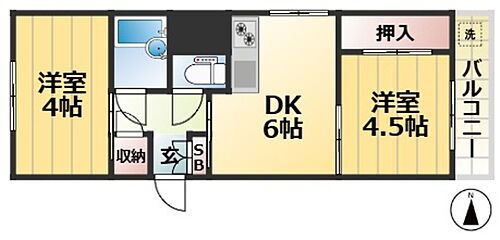 兵庫県神戸市兵庫区塚本通4丁目 兵庫駅 2DK マンション 賃貸物件詳細