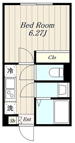 神奈川県厚木市旭町5丁目 本厚木駅 1K アパート 賃貸物件詳細